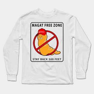 MAGAT Free Zone Anti-Trump Long Sleeve T-Shirt